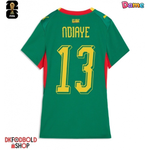 Senegal Iliman Ndiaye #13 Udebanetrøje Dame VM 2026 Kort ærmer